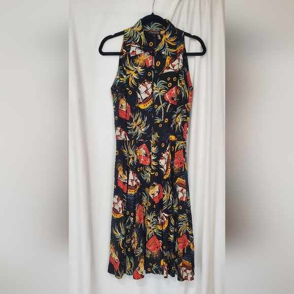 NWT Zip Front Moto Pirate Tresure Size 8 Trashy Diva - Picture 3 of 9